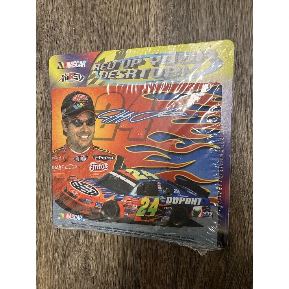 Vintage 2001 Nascar Racing Jeff Gordon #24 Mouse Pad Pack NEW Sealed